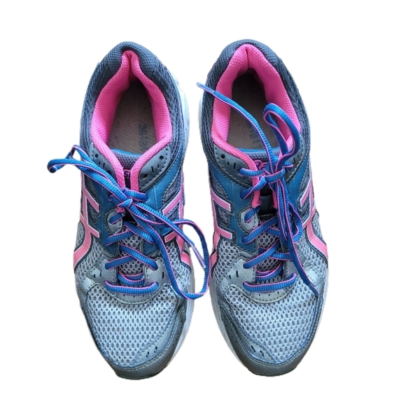 Asics Sneakers Womens Size 8.5 Gray Gel Contend T474Q - Picture 3 of 8